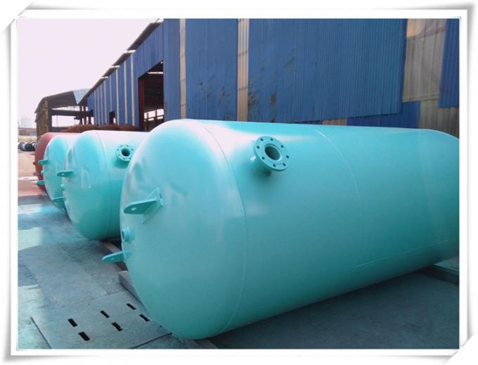 2 toneladas 5000 do nitrogênio litros de tanque de armazenamento, tanque horizontal do receptor do compressor de ar