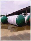 Tanques de armazenamento subterrâneos do óleo de 1100 galões com pés para a indústria petroquímica