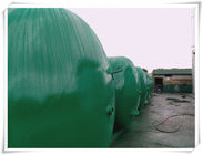 2 Tons 5000 Liters Nitrogen Storage Tank , Horizontal Air Compressor Receiver Tank