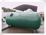Tanques de armazenamento de oxigênio comprimido industriais do ar, tanques portáteis do oxigênio líquido com suporte