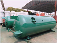 Tanques de armazenamento de aço galvanizados limpando com jato de areia horizontais da água 300 litros - 3000 litros